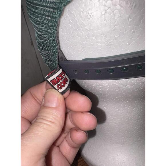 Minnesota Wild Zephyr Hat Snapback Cap Gray Green Mesh NHL Hockey Embroidered - Picture 5 of 11